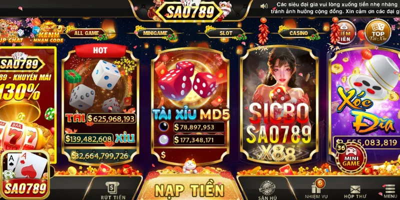 tai xiu cua sao 789